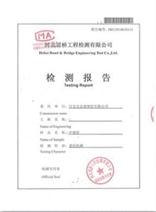 淮安公司检测报告